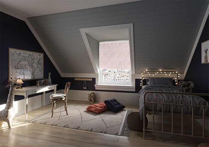Fairy Kingdom, Princess Pink - Twist&Fit Roller Blind - Image 7